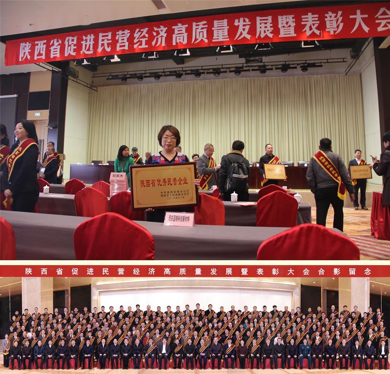 热烈祝贺TG反波胆科技陕西省优异民营企业