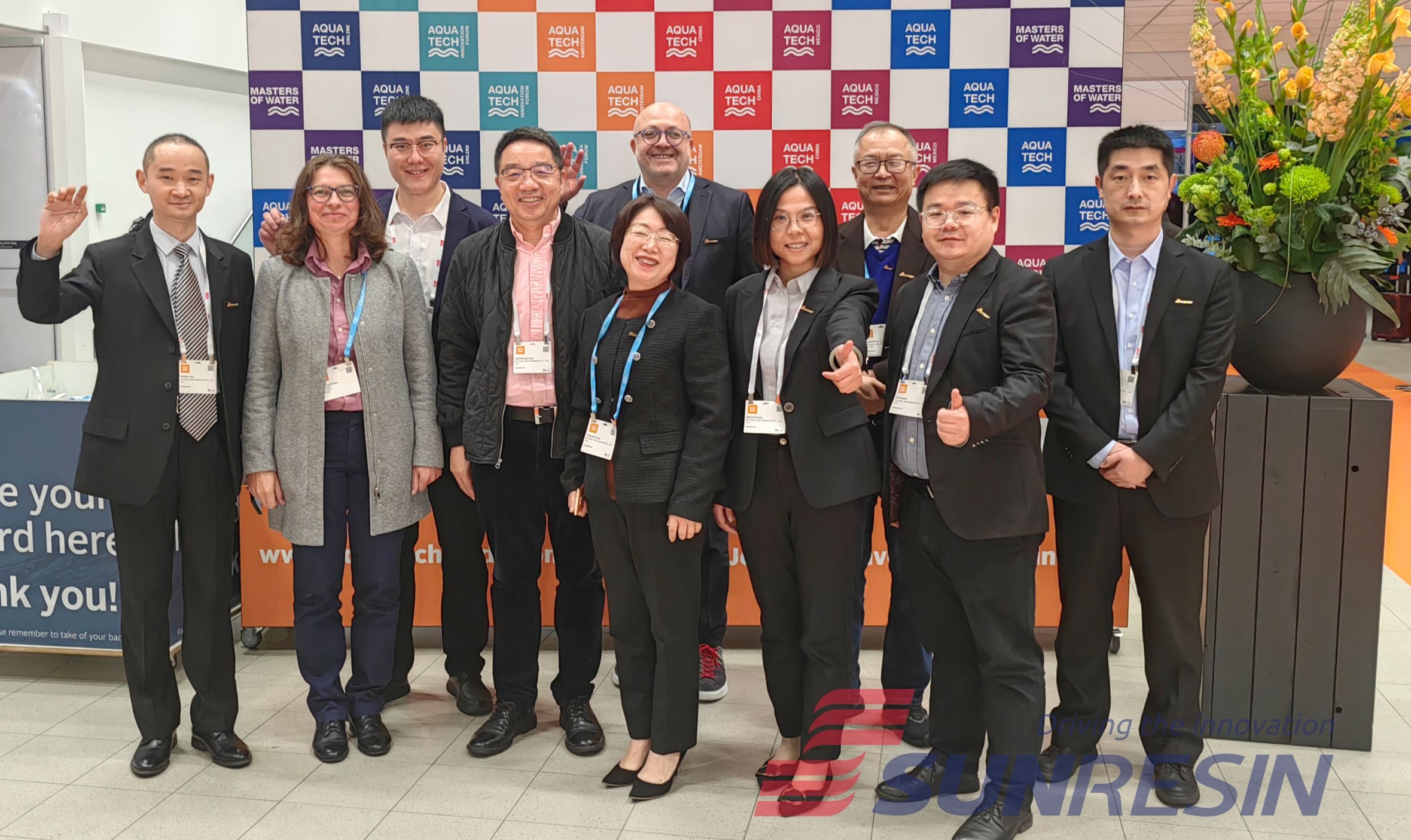 以水为擎，，，，，奔跑国际赛道丨TG反波胆科技亮相Aquatech阿姆斯特丹水展